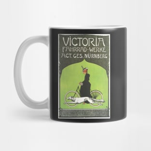 Victoria Fahrrad-Werke - Vintage Bicycle Poster from 1910 Mug